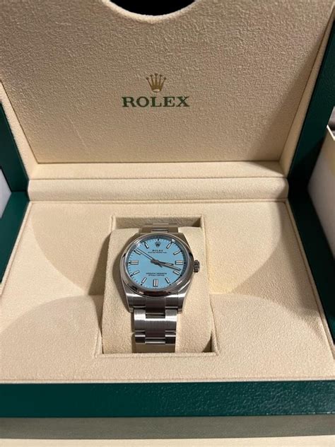 rolex op 36 turquoise